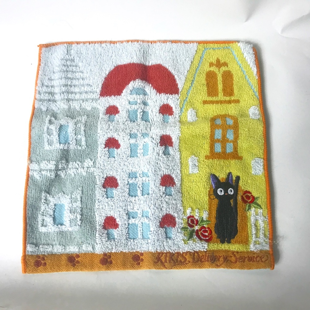 Studio Ghibli Kiki Delivery Service Embroidered Face Towel From Japan